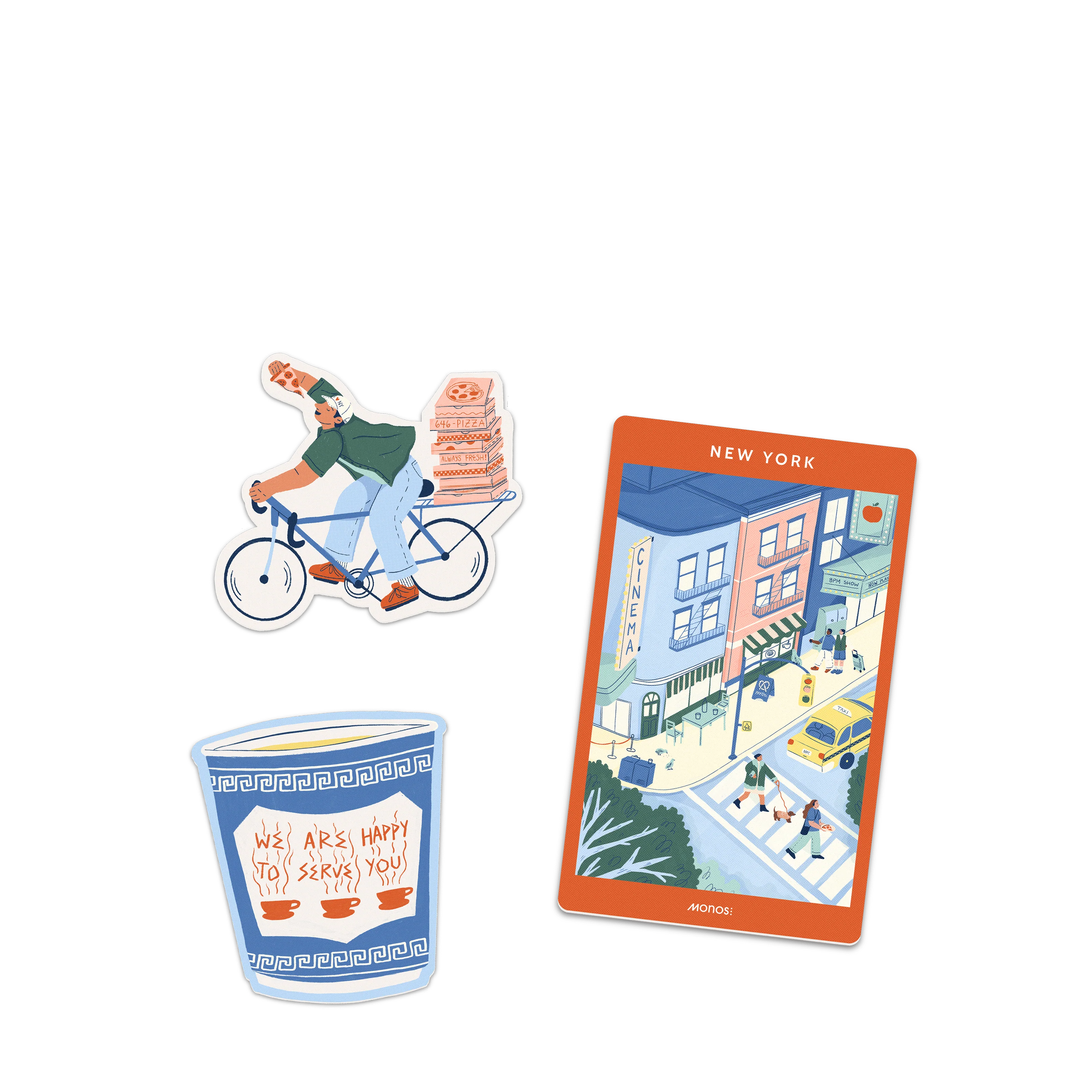 New York Destination Stickers - Image 8
